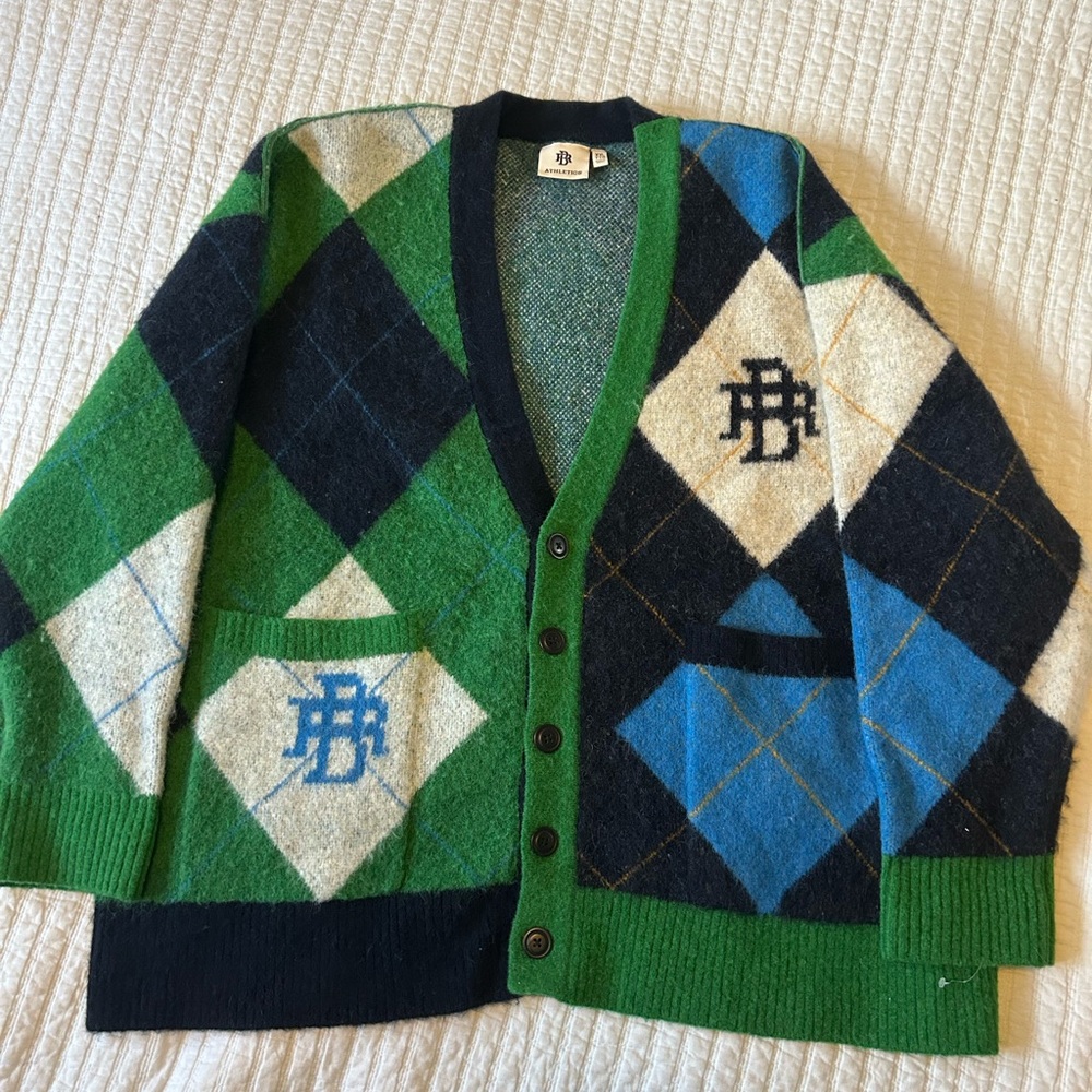 BNWOT BR Athletics (Banana Republic) wool cardigan XXL